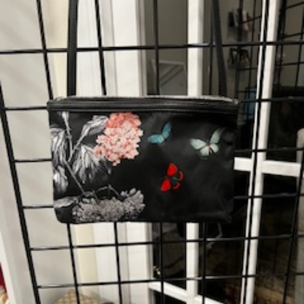 Ted Baker Myyaa Narnia Nylon Crossbody Bag Floral Butterfly print Women